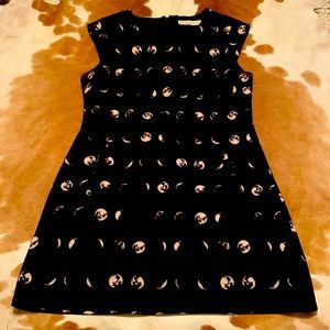 Phases of the moon A-line dress
